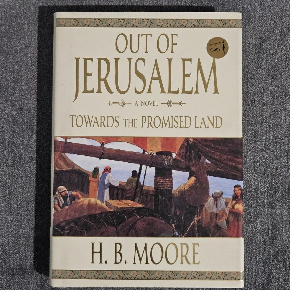 SIGNED Towards the Promised Land : A Novel Hardcover H. B. Moore